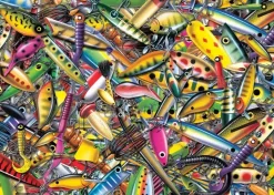 Cobble Hill 1000 Pieces* - Alluring Fishing Lures - 1000 Piece Jigsaw Puzzle