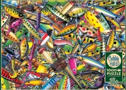 Cobble Hill 1000 Pieces* - Alluring Fishing Lures - 1000 Piece Jigsaw Puzzle