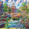Cobble Hill 1000 Pieces* - Amsterdam Canal - 1000 Piece Jigsaw Puzzle