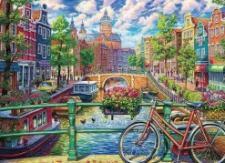 Cobble Hill 1000 Pieces* - Amsterdam Canal - 1000 Piece Jigsaw Puzzle