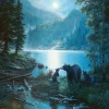 Cobble Hill 1000 Pieces* - Bear Night - 1000 Piece Jigsaw Puzzle