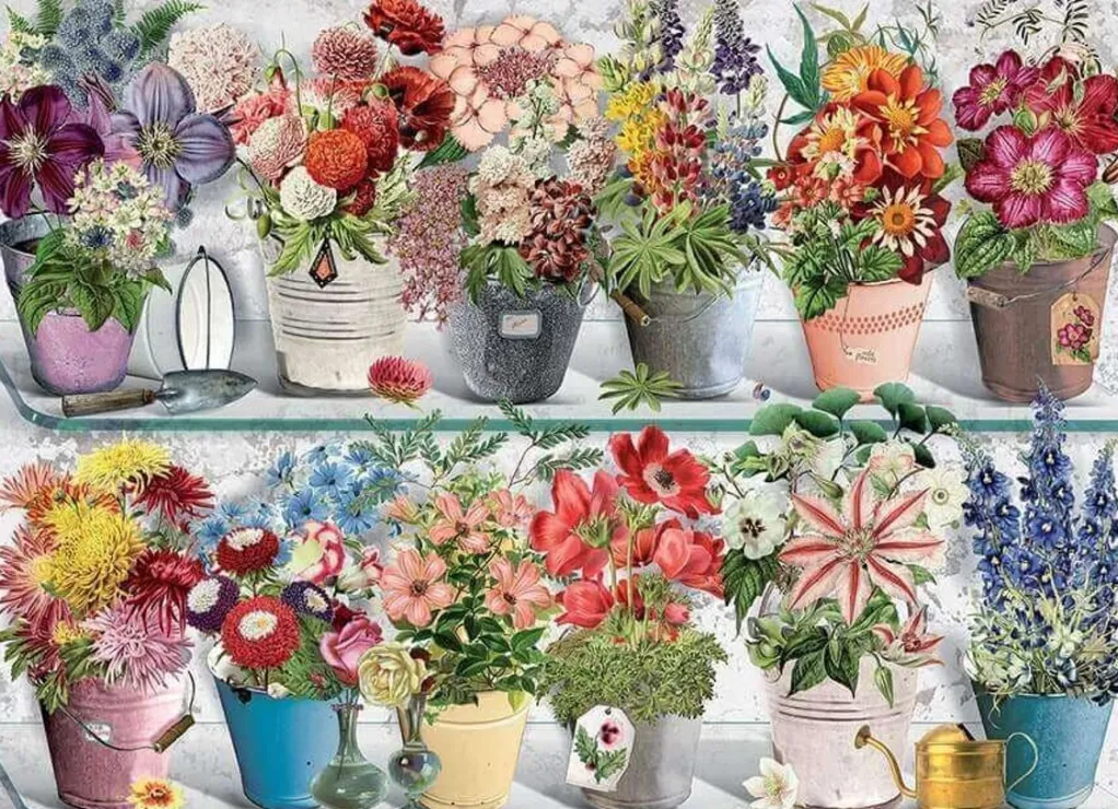 Cobble Hill 1000 Pieces* - Beaucoup Bouquet - 1000 Piece Jigsaw Puzzle