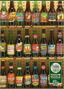 Cobble Hill 1000 Pieces* - Beer Collection Bottles - 1000 Piece Jigsaw Puzzle