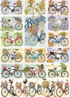 Cobble Hill 1000 Pieces* - Bicycles - 1000 Piece Jigsaw Puzzle