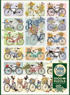 Cobble Hill 1000 Pieces* - Bicycles - 1000 Piece Jigsaw Puzzle