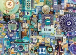 Cobble Hill 1000 Pieces* - Blue - 1000 Piece Jigsaw Puzzle