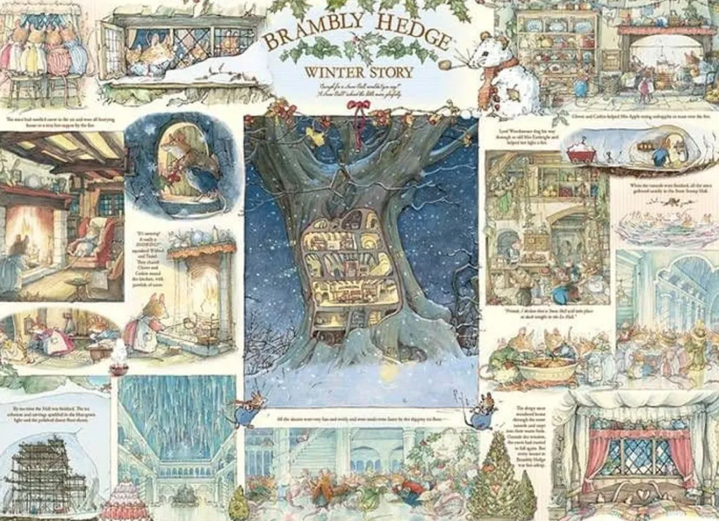 Cobble Hill 1000 Pieces* - Brambly Hedge Winter Story - 1000 Piece Jigsaw Puzzle
