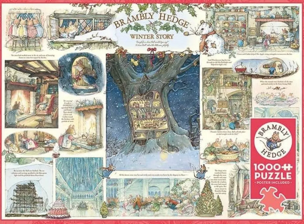 Cobble Hill 1000 Pieces* - Brambly Hedge Winter Story - 1000 Piece Jigsaw Puzzle