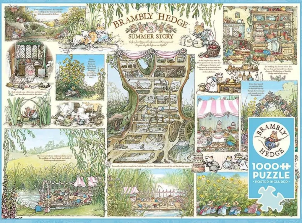 Cobble Hill 1000 Pieces* - Brambly Hedge Summer Story - 1000 Piece Jigsaw Puzzle