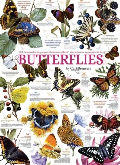Cobble Hill 1000 Pieces* - Butterfly Collection - 1000 Piece Jigsaw Puzzle