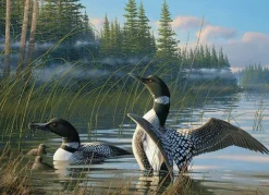 Cobble Hill 1000 Pieces* - Common Loons - 1000 Piece Jigsaw Puzzle