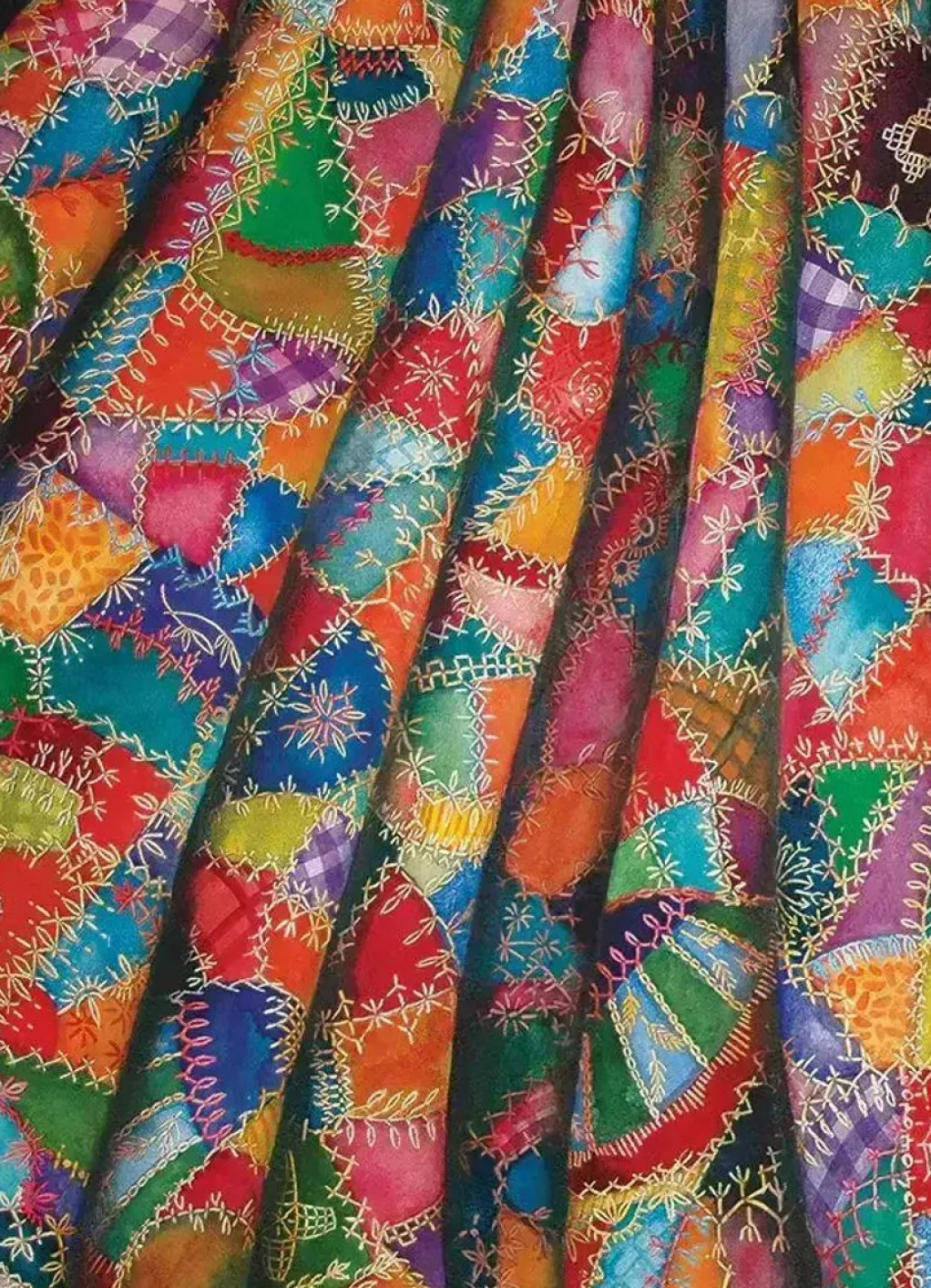 Cobble Hill 1000 Pieces* - Crazy Quilt - 1000 Piece Jigsaw Puzzle