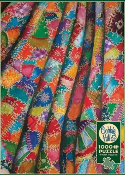 Cobble Hill 1000 Pieces* - Crazy Quilt - 1000 Piece Jigsaw Puzzle