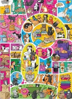 Cobble Hill 1000 Pieces* - Doodlecats - 1000 Piece Jigsaw Puzzle