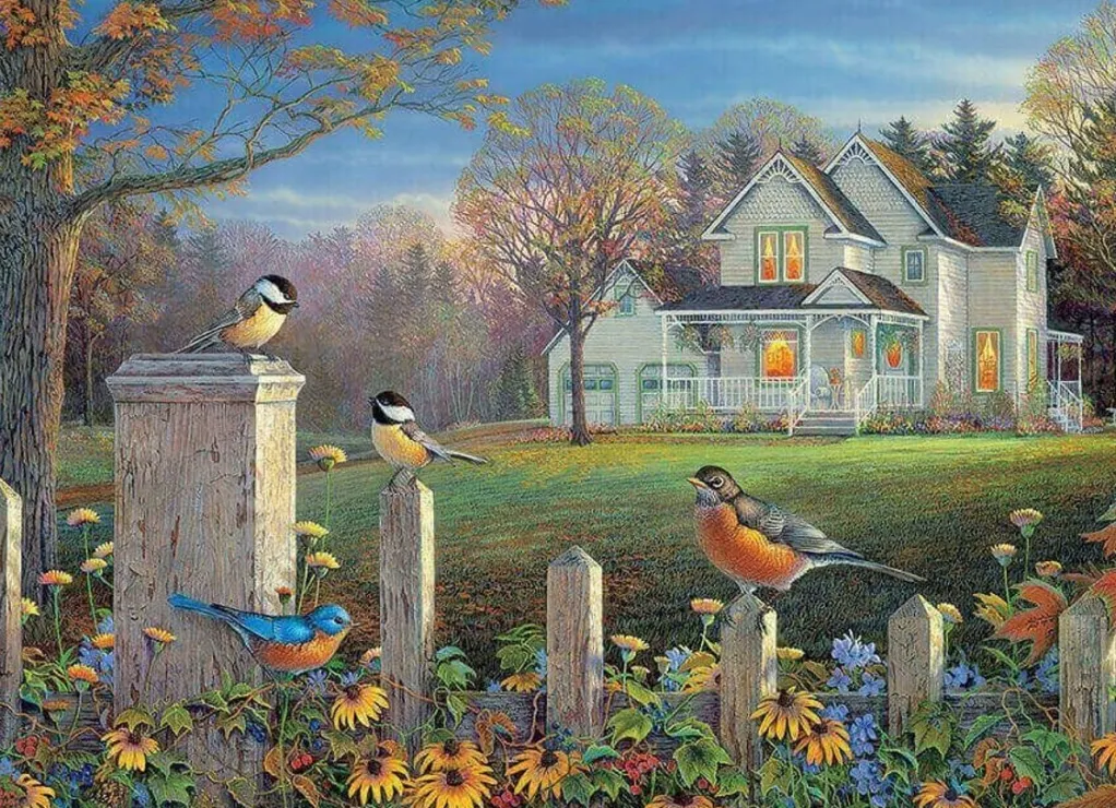 Cobble Hill 1000 Pieces* - Evening Birds - 1000 Piece Jigsaw Puzzle