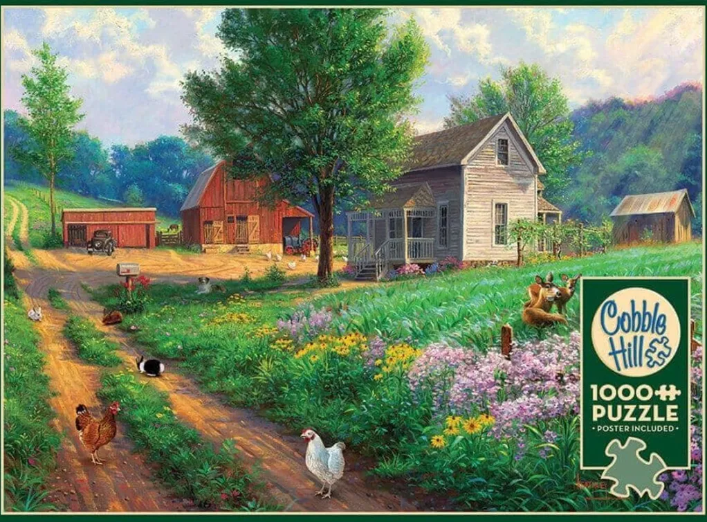 Cobble Hill 1000 Pieces* - Farm Country - 1000 Piece Jigsaw Puzzle