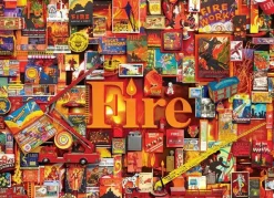 Cobble Hill 1000 Pieces* - Fire Elements Collection - 1000 Piece Jigsaw Puzzle