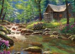 Cobble Hill 1000 Pieces* - Fishing Cabin - 1000 Piece Jigsaw Puzzle