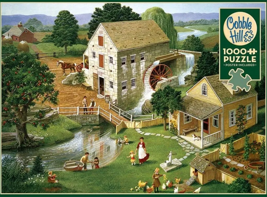Cobble Hill 1000 Pieces* - Four Star Mill - 1000 Piece Jigsaw Puzzle