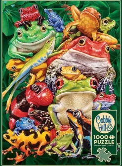 Cobble Hill 1000 Pieces* - Frog Business - 1000 Piece Jigsaw Puzzle