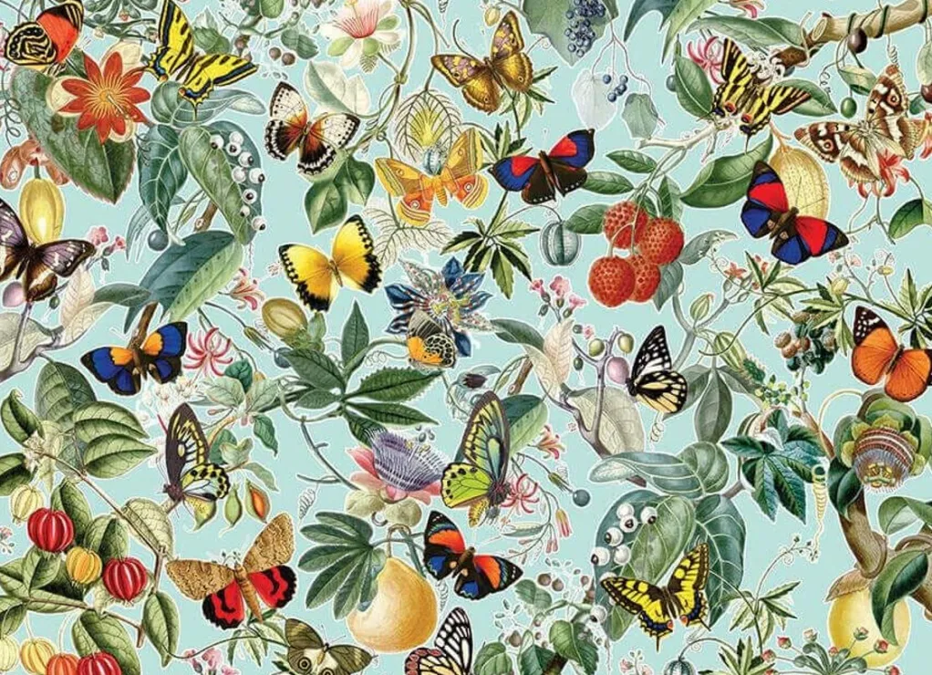 Cobble Hill 1000 Pieces* - Fruit And Flutterbies - 1000 Piece Jigsaw Puzzle