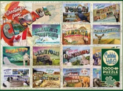 Cobble Hill 1000 Pieces* - Greetings From Canada - 1000 Piece Jigsaw Puzzle