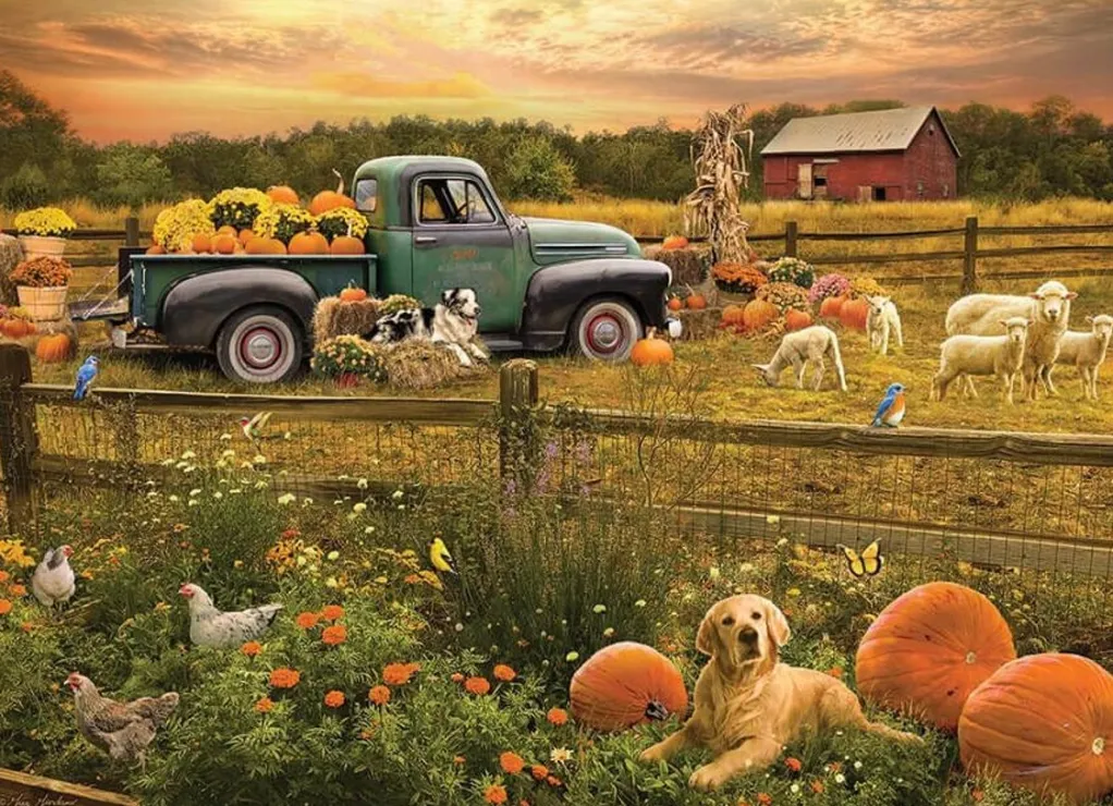 Cobble Hill 1000 Pieces* - Harvest Time - 1000 Piece Jigsaw Puzzle