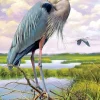 Cobble Hill 1000 Pieces* - Heron - 1000 Piece Jigsaw Puzzle