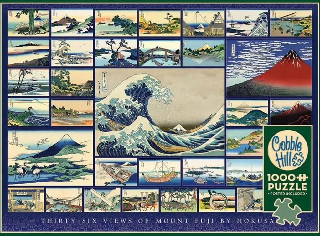 Cobble Hill 1000 Pieces* - Hokusai - 1000 Piece Jigsaw Puzzle