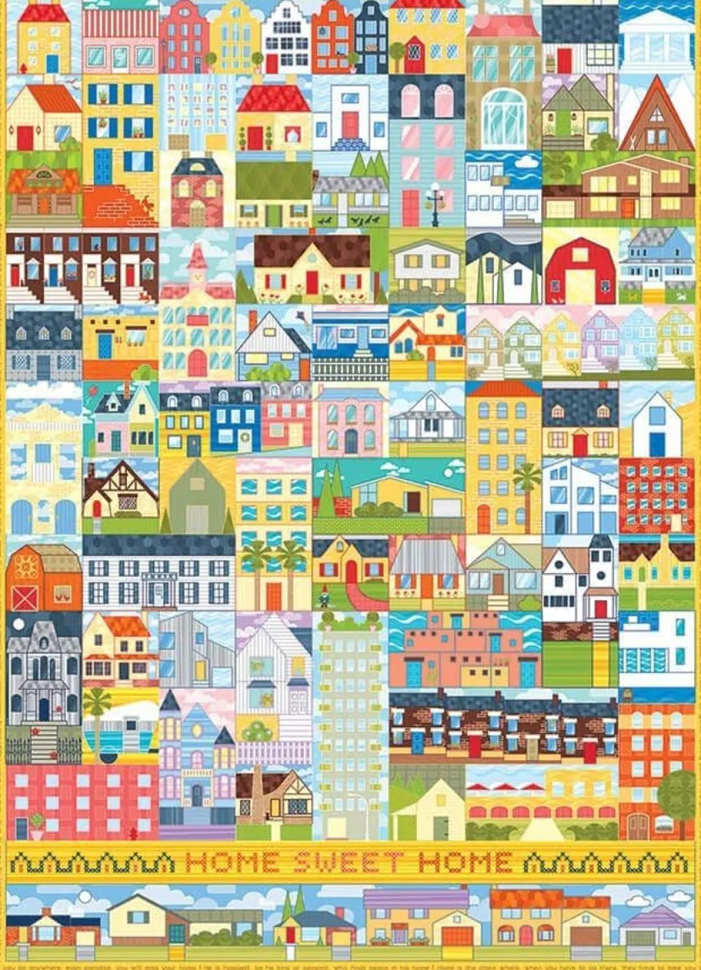 Cobble Hill 1000 Pieces* - Home Sweet Home - 1000 Piece Jigsaw Puzzle