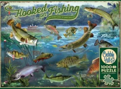 Cobble Hill 1000 Pieces* - Hooked On Fishing - 1000 Piece Jigsaw Puzzle