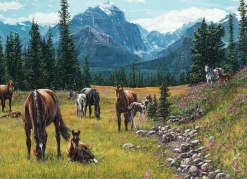 Cobble Hill 1000 Pieces* - Horse Meadow - 1000 Piece Jigsaw Puzzle