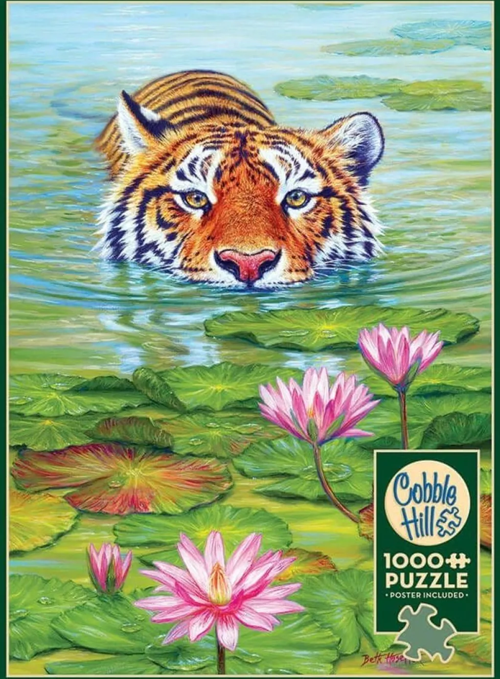 Cobble Hill 1000 Pieces* - Land Of The Lotus - 1000 Piece Jigsaw Puzzle