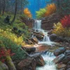 Cobble Hill 1000 Pieces* - Mountain Cascade - 1000 Piece Jigsaw Puzzle