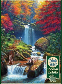 Cobble Hill 1000 Pieces* - Mystic Falls In Autumn - 1000 Piece Jigsaw Puzzle