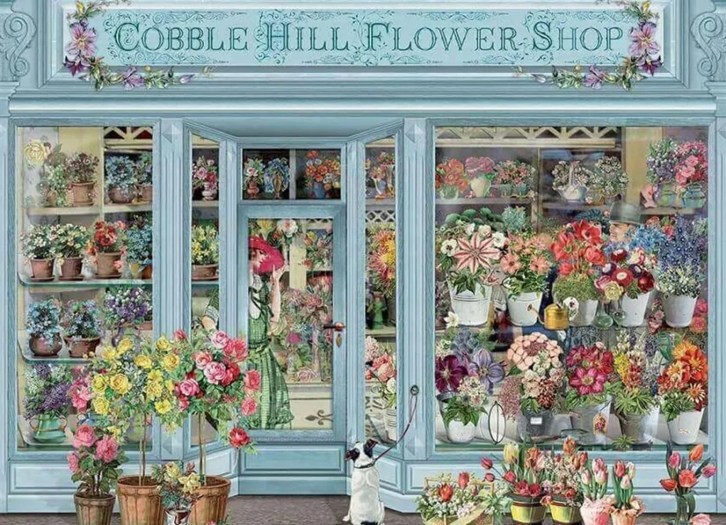 Cobble Hill 1000 Pieces* - Parisian Flowers - 1000 Piece Jigsaw Puzzle