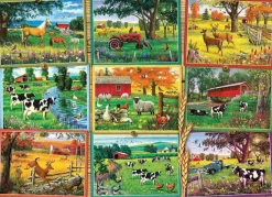 Cobble Hill 1000 Pieces* - Postcards From The Farm - 1000 Piece Jigsaw Puzzle
