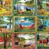 Cobble Hill 1000 Pieces* - Postcards From Lake Country - 1000 Piece Jigsaw Puzzle