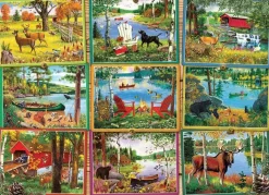 Cobble Hill 1000 Pieces* - Postcards From Lake Country - 1000 Piece Jigsaw Puzzle