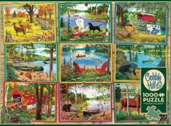 Cobble Hill 1000 Pieces* - Postcards From Lake Country - 1000 Piece Jigsaw Puzzle