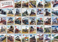 Cobble Hill 1000 Pieces* - Railroads Of America - 1000 Piece Jigsaw Puzzle