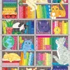 Cobble Hill 1000 Pieces* - Rainbow Cat Quilt - 1000 Piece Jigsaw Puzzle