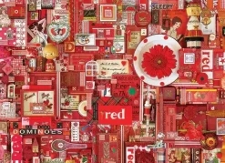 Cobble Hill 1000 Pieces* - Red - Colours Series - 1000 Piece Jigsaw Puzzle