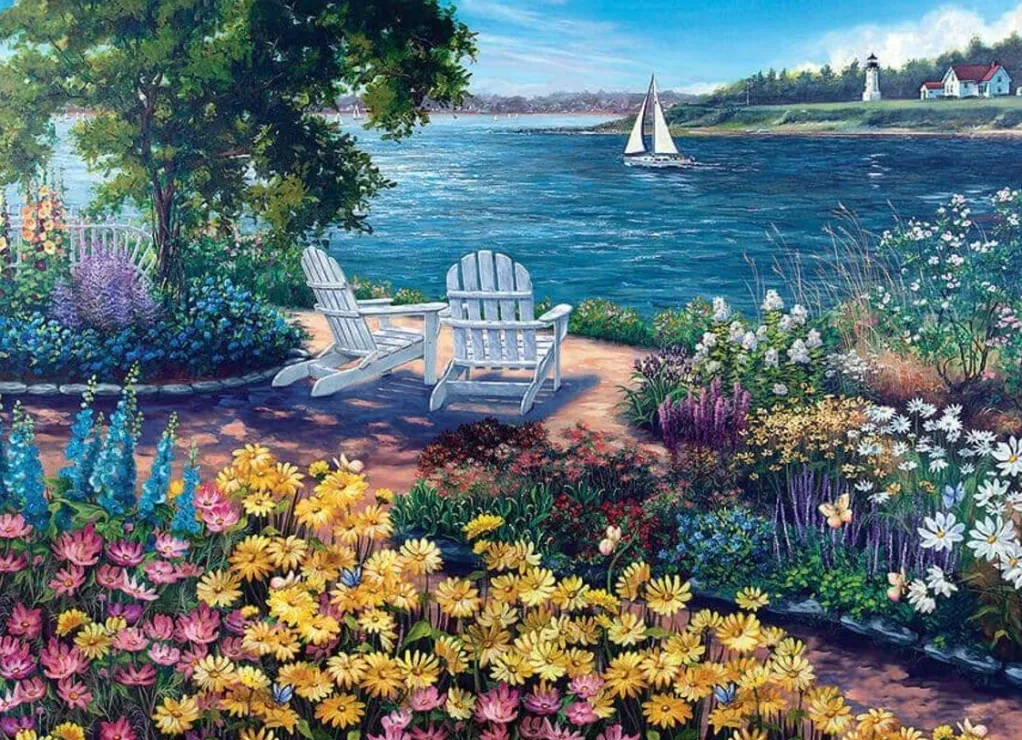 Cobble Hill 1000 Pieces* - Seashore - 1000 Piece Jigsaw Puzzle