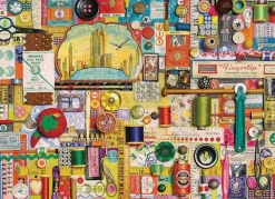 Cobble Hill 1000 Pieces* - Sewing Notions - 1000 Piece Jigsaw Puzzle