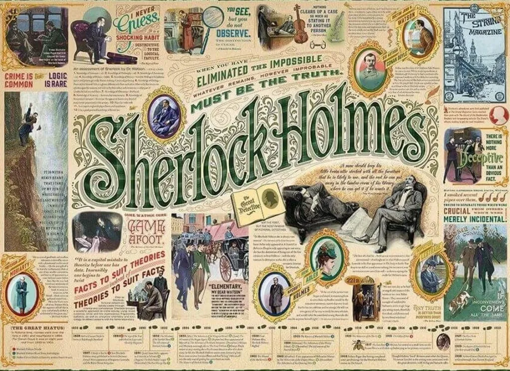 Cobble Hill 1000 Pieces* - Sherlock - 1000 Piece Jigsaw Puzzle