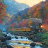 Cobble Hill 1000 Pieces* - Smoky Train - 1000 Piece Jigsaw Puzzle