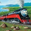 Cobble Hill 1000 Pieces* - Southern Pacific Locomotive - 1000 Piece Jigsaw Puzzle
