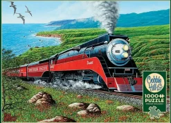 Cobble Hill 1000 Pieces* - Southern Pacific Locomotive - 1000 Piece Jigsaw Puzzle