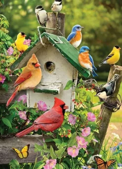 Cobble Hill 1000 Pieces* - Summer Birdhouse - 1000 Piece Jigsaw Puzzle